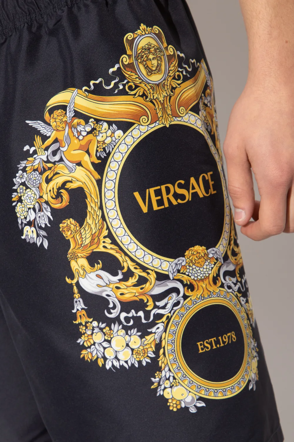 Logo-Print Swim Shorts