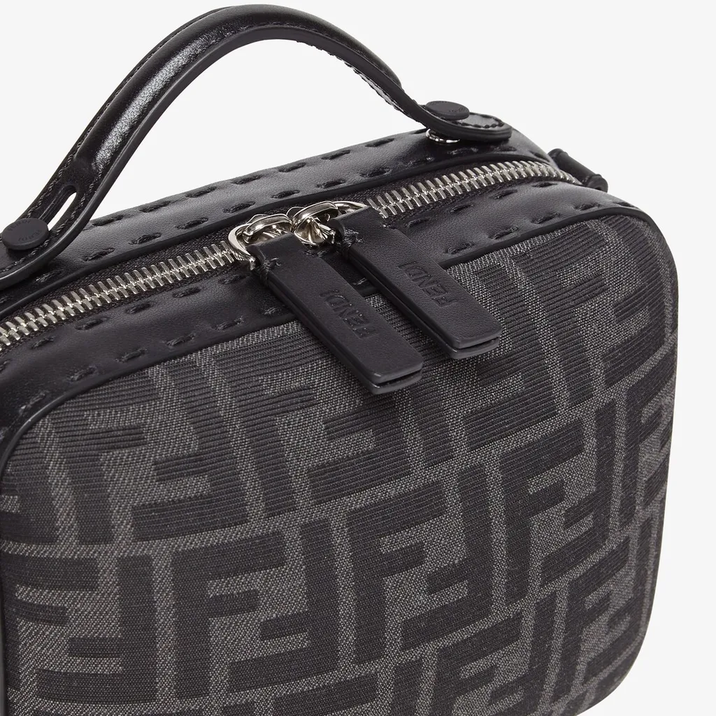 Fendi Ff Jacquard Zipped Mini Tote Bag
