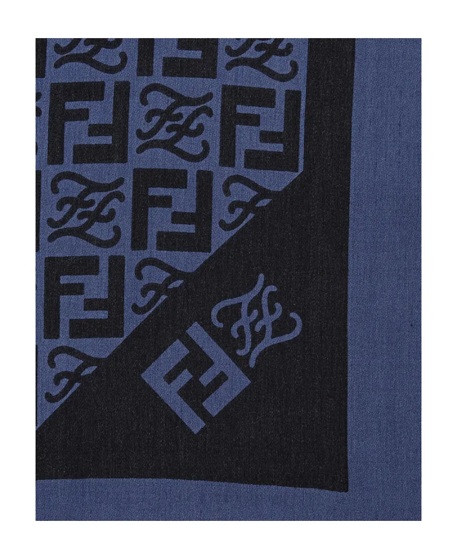 Monogram-Print Scarf