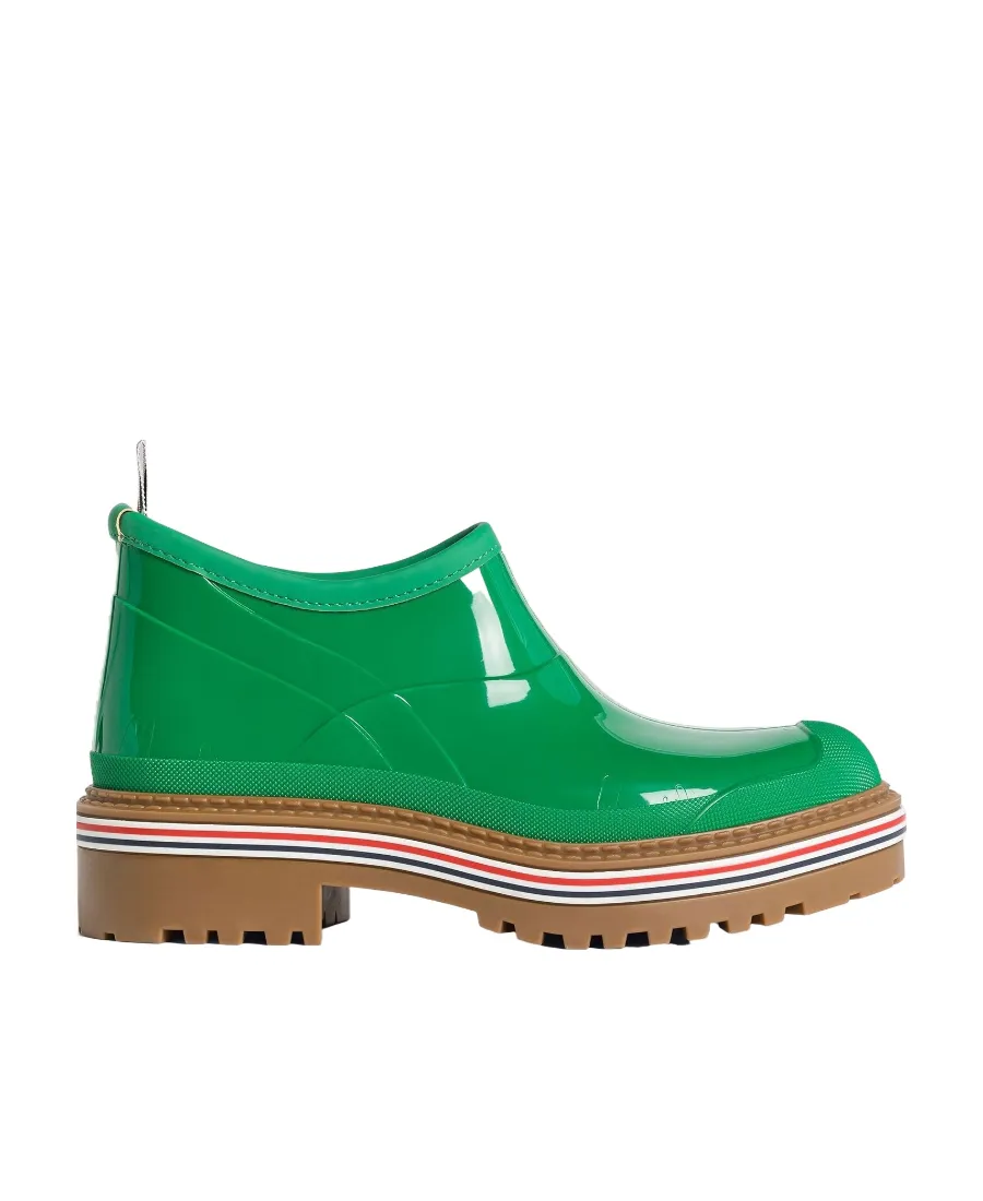 Thom Browne Round-Toe Slip-On Boots