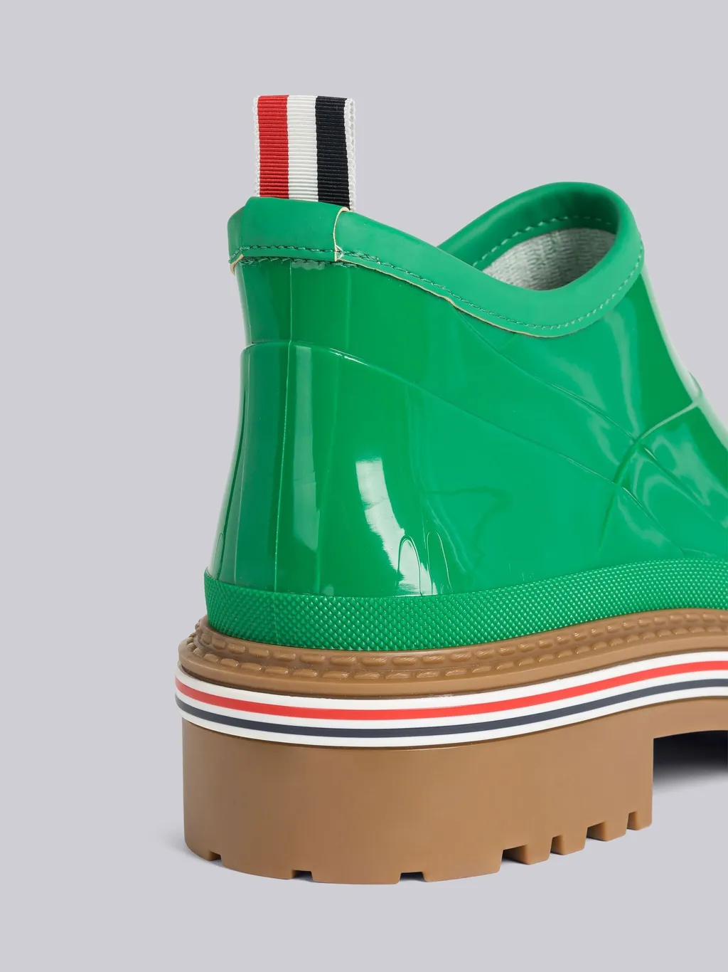 Thom Browne Round-Toe Slip-On Boots