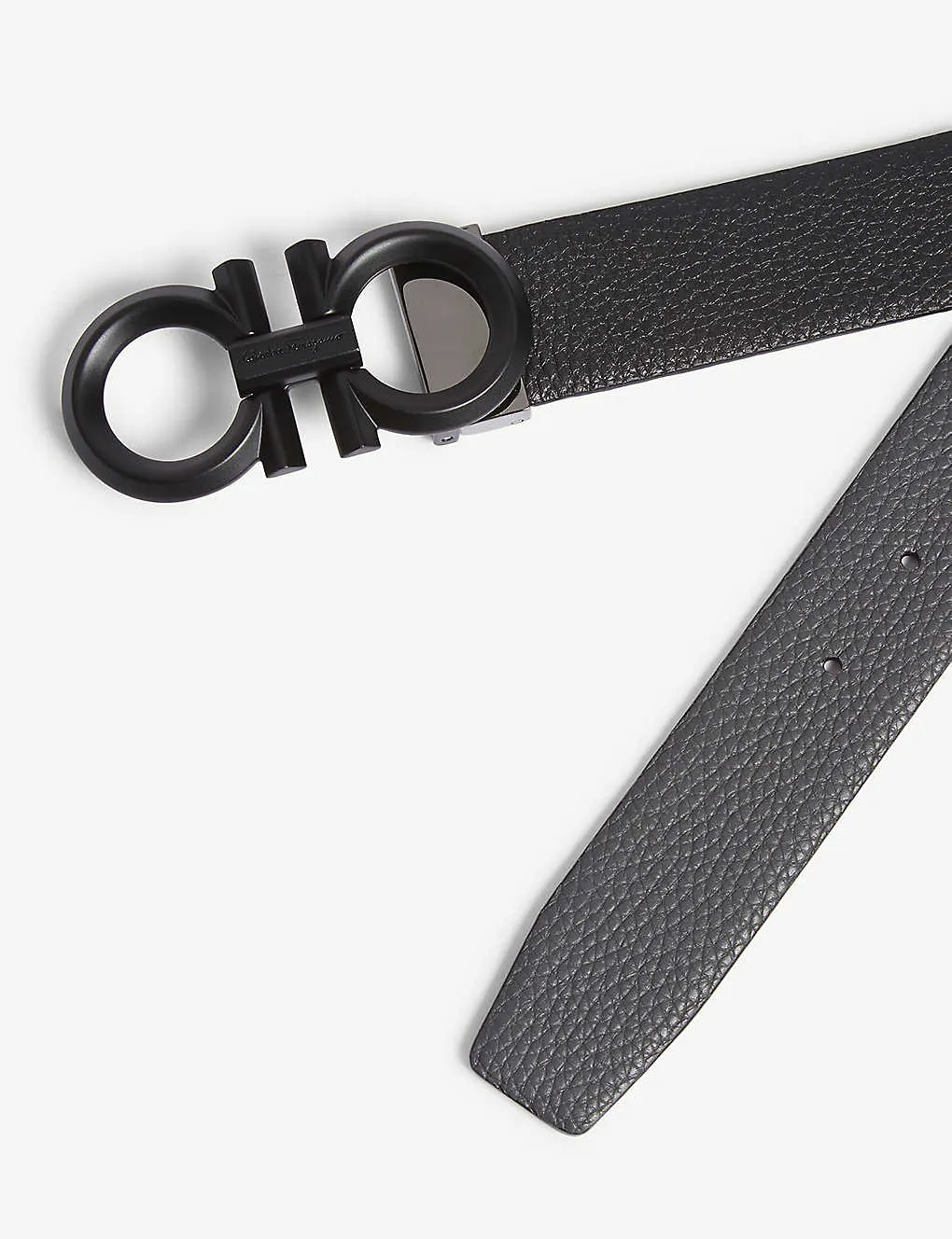 Salvatore Ferragamo Gancini Reversible Belt