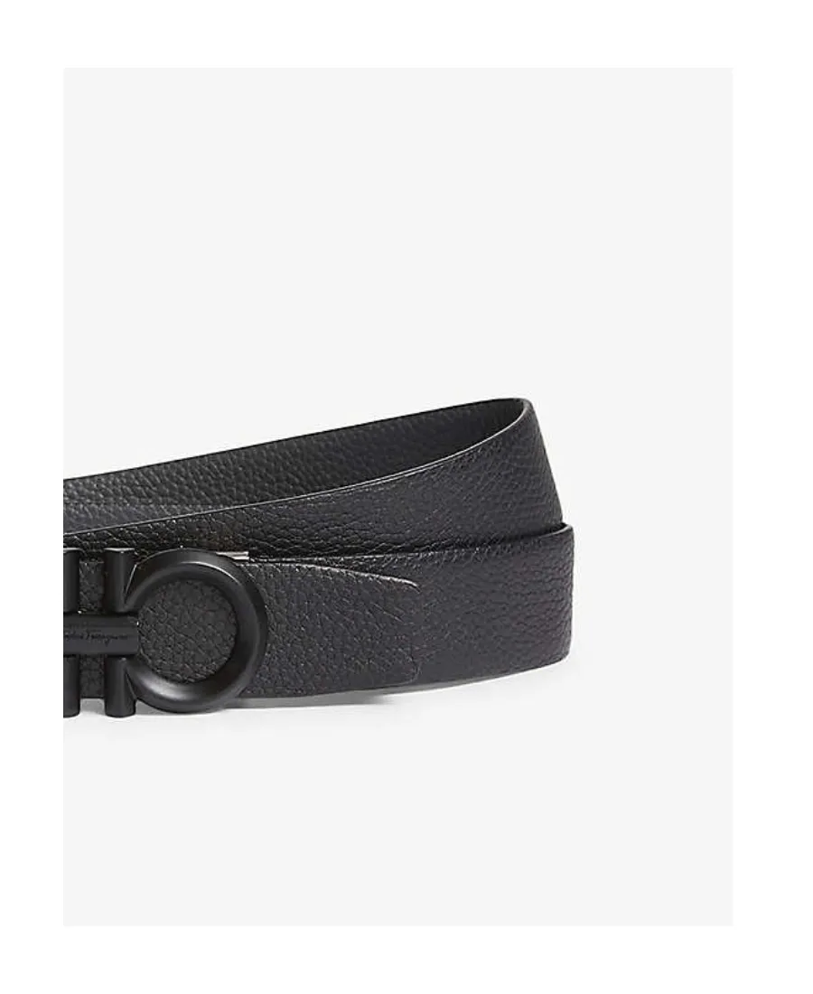 Salvatore Ferragamo Gancini Reversible Belt
