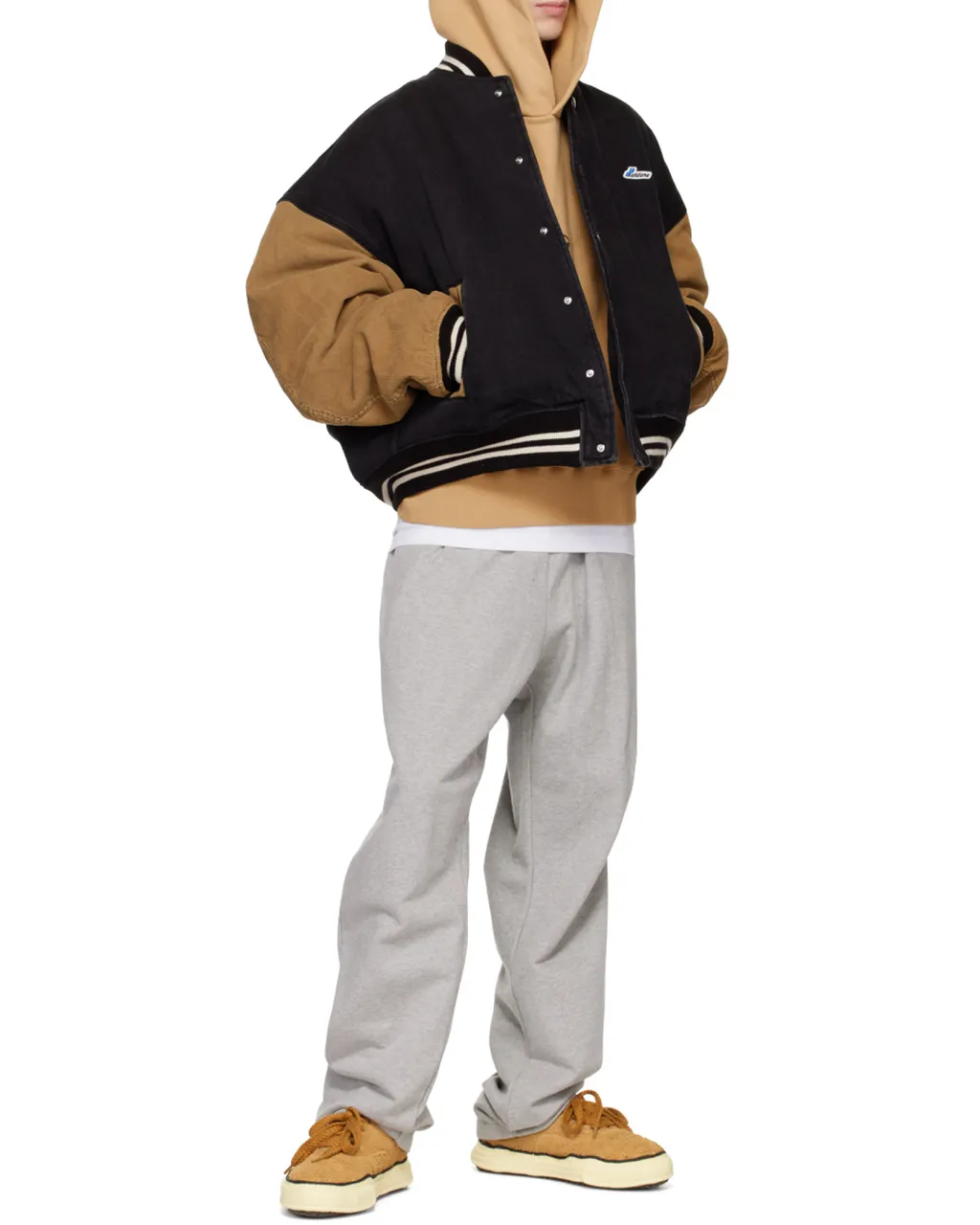 Logo Print Cotton Hoodie