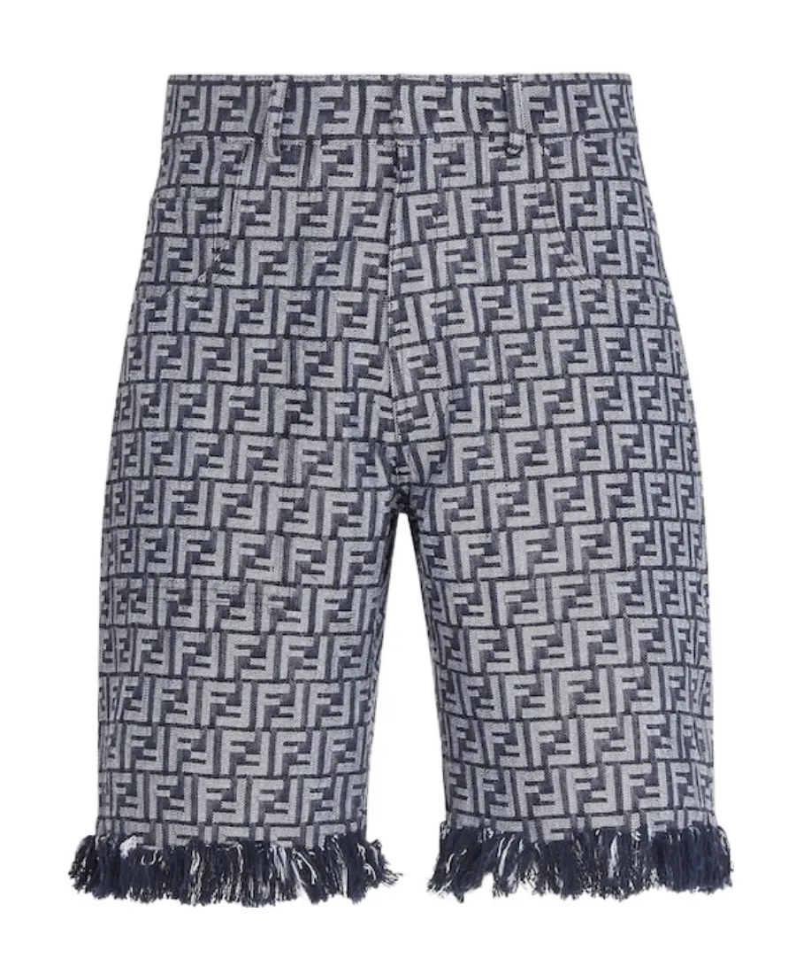 Fendi Bermuda Denim Shorts