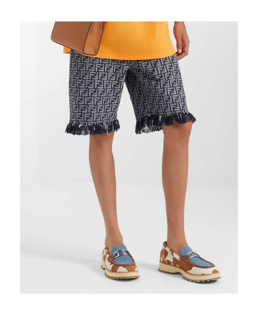 Fendi Bermuda Denim Shorts