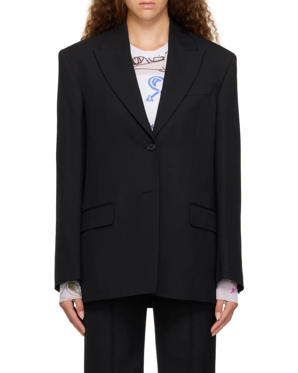 Single-Breasted Blazer