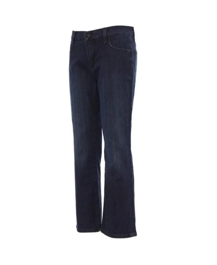 High-Waisted Ankle Jeans