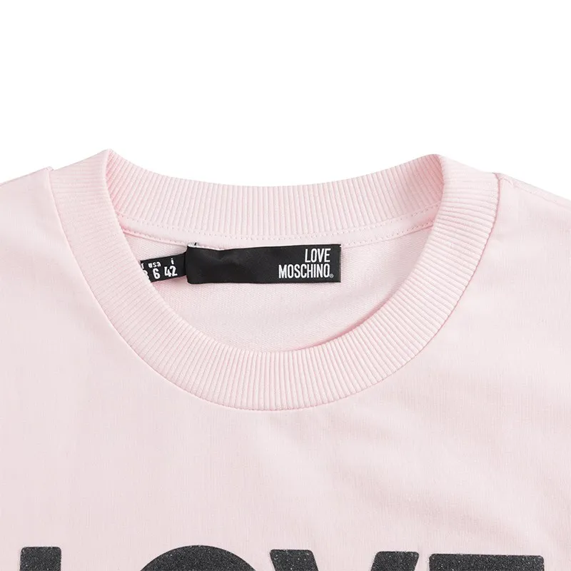 Logo Pattern T-Shirt Dress