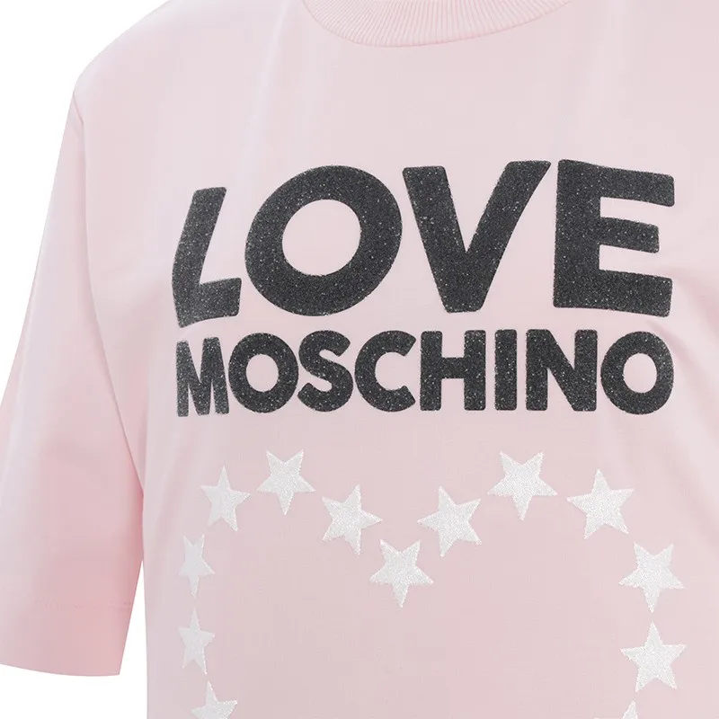 Logo Pattern T-Shirt Dress