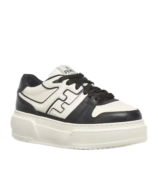 Fendi Match Low-Top Sneakers