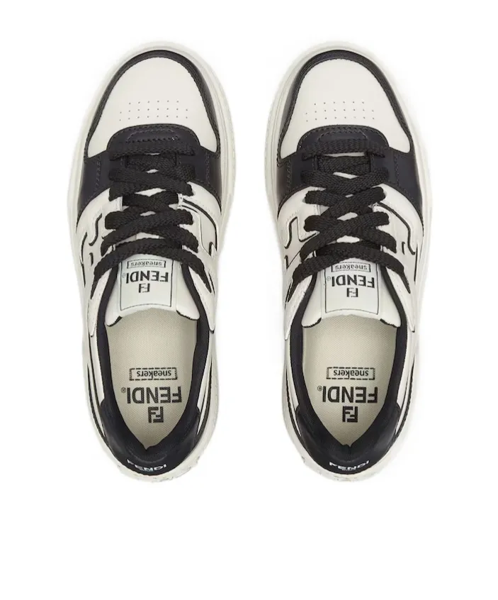 Fendi Match Low-Top Sneakers
