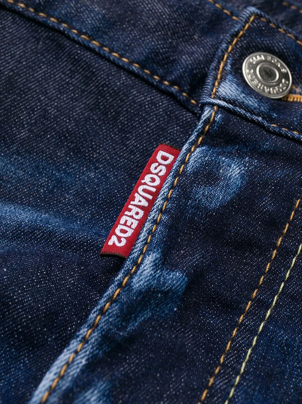 Ripped Mid-Rise Skinny Jeans
