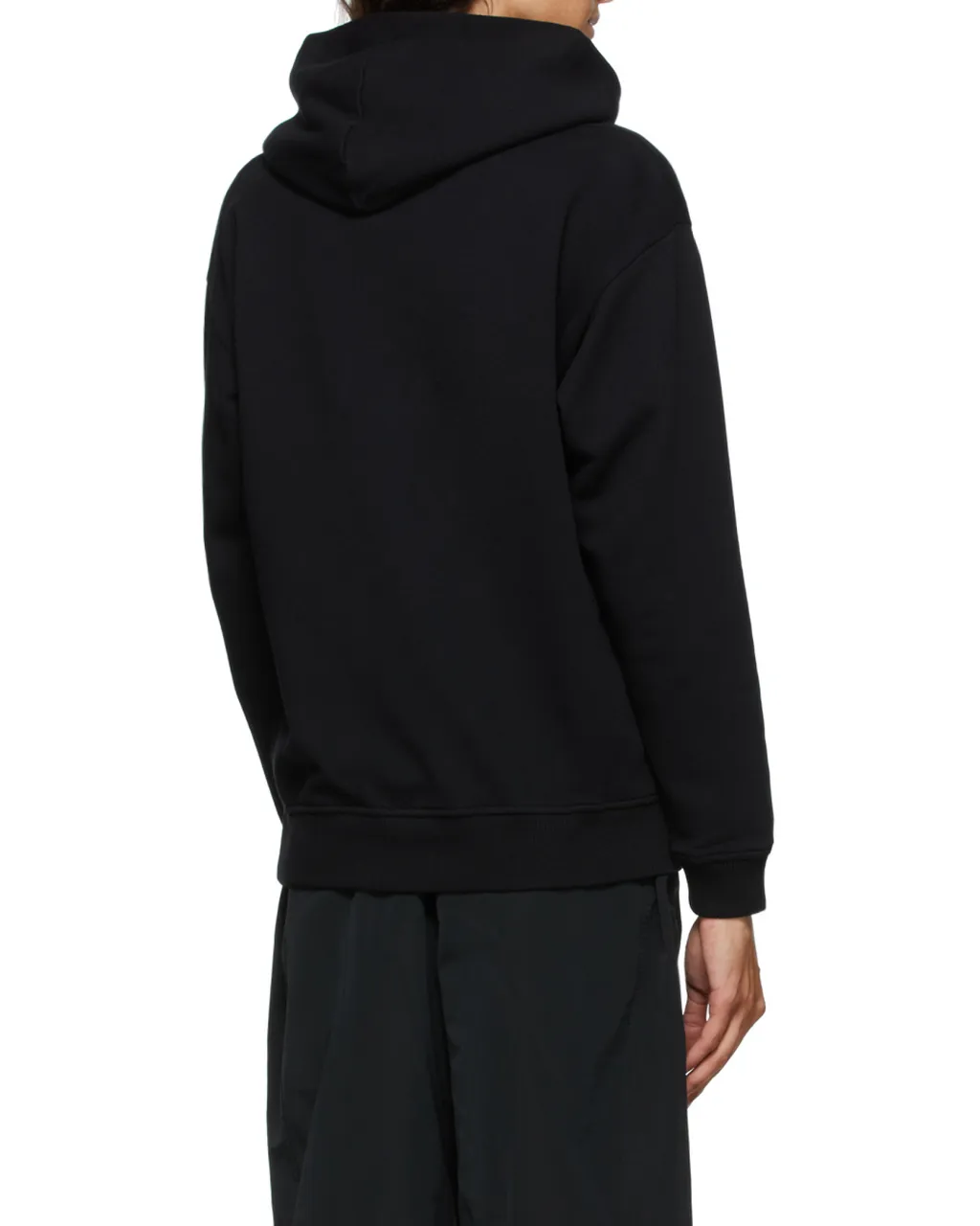Vintage-Effect Logo Oversized Hoodie