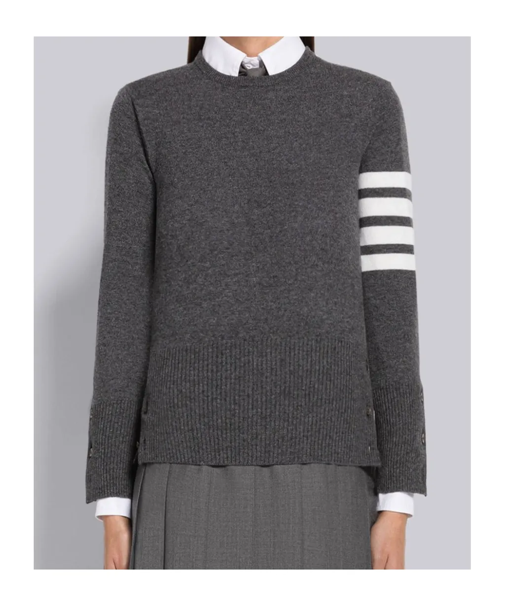 Thom Browne 4-Bar Stripe Sweater