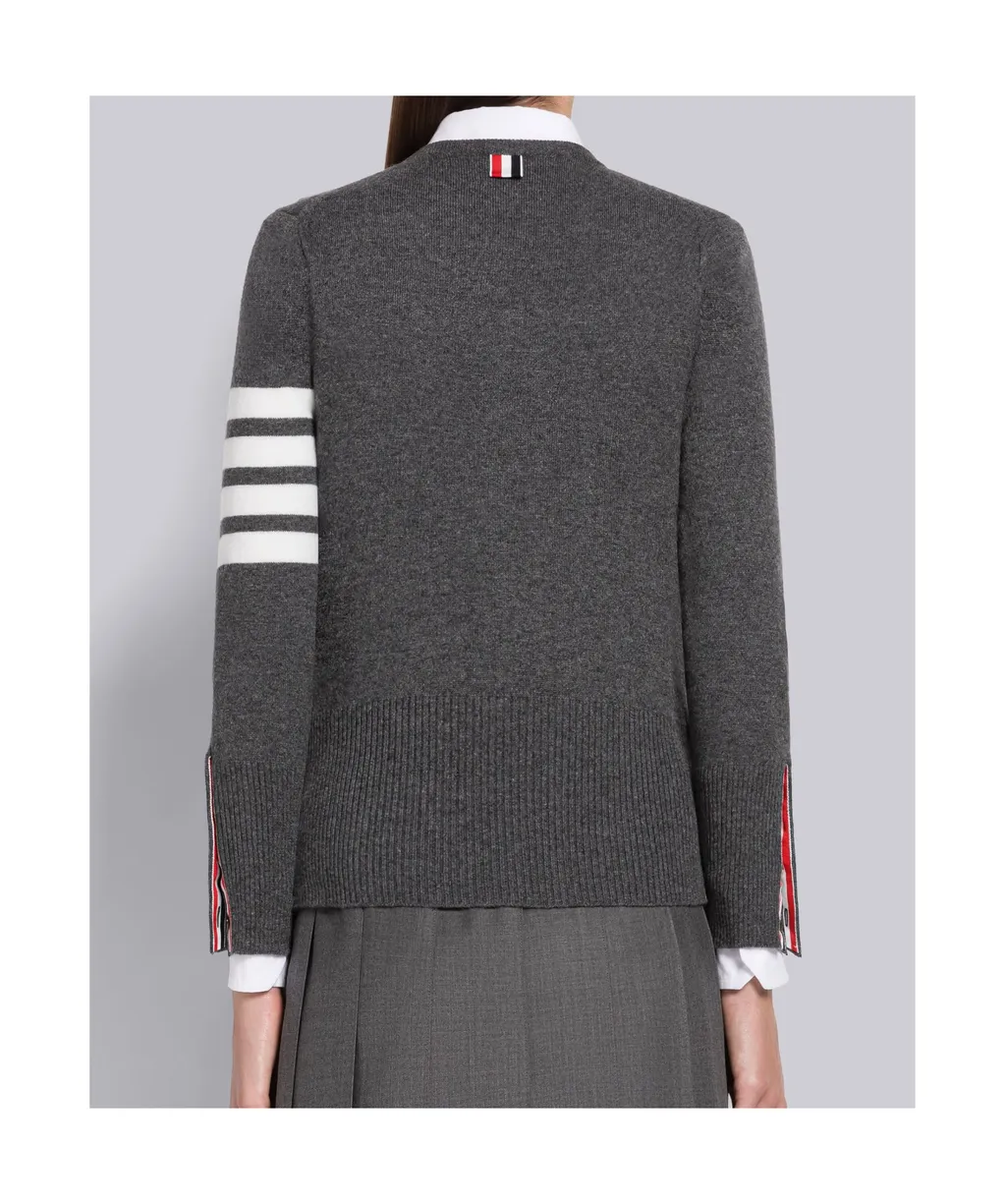 Thom Browne 4-Bar Stripe Sweater