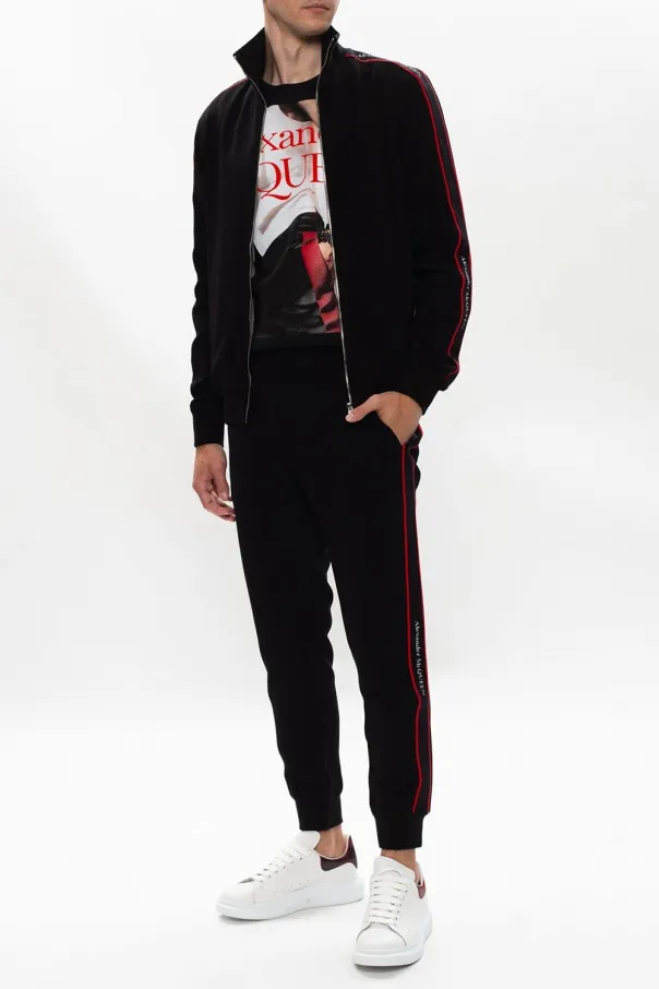 Alexander Mcqueen Logo Tape Jacket