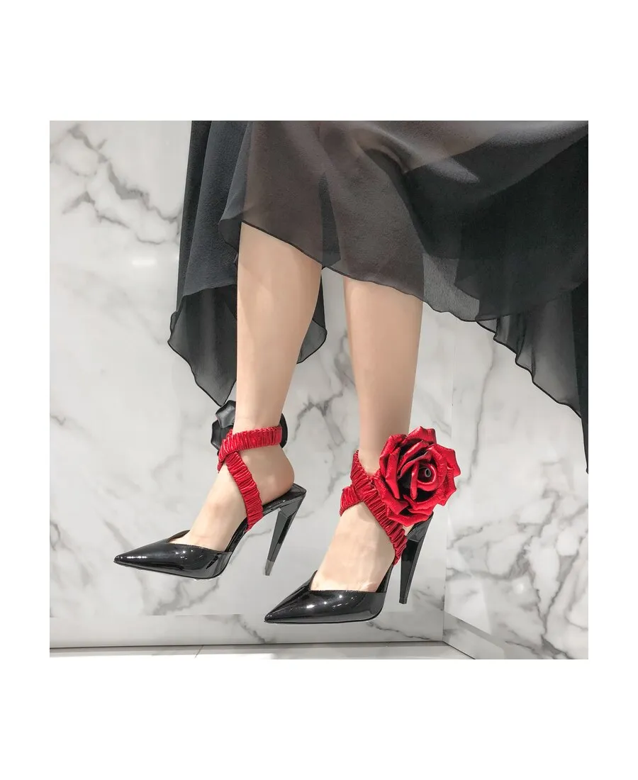 Freja Flower High Heels