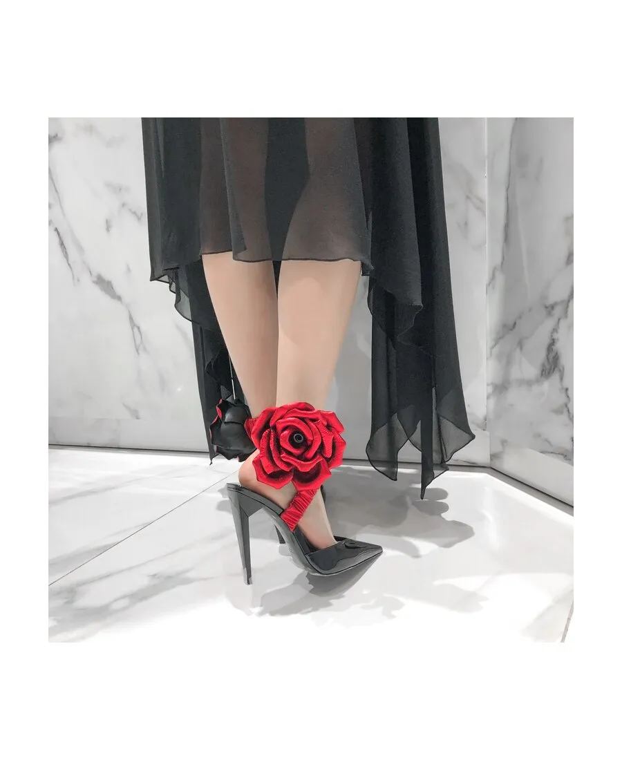 Freja Flower High Heels
