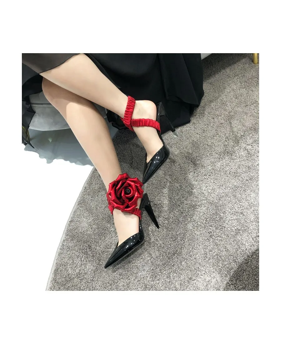 Freja Flower High Heels