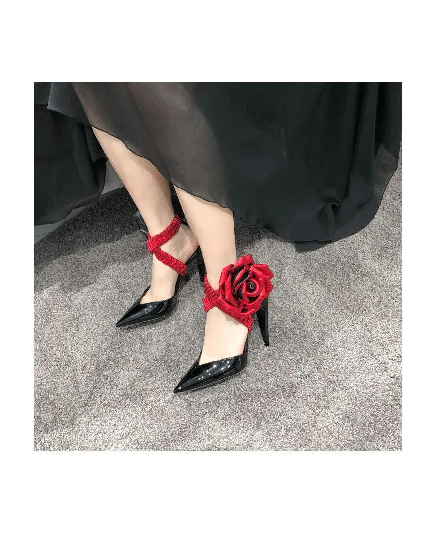 Freja Flower High Heels