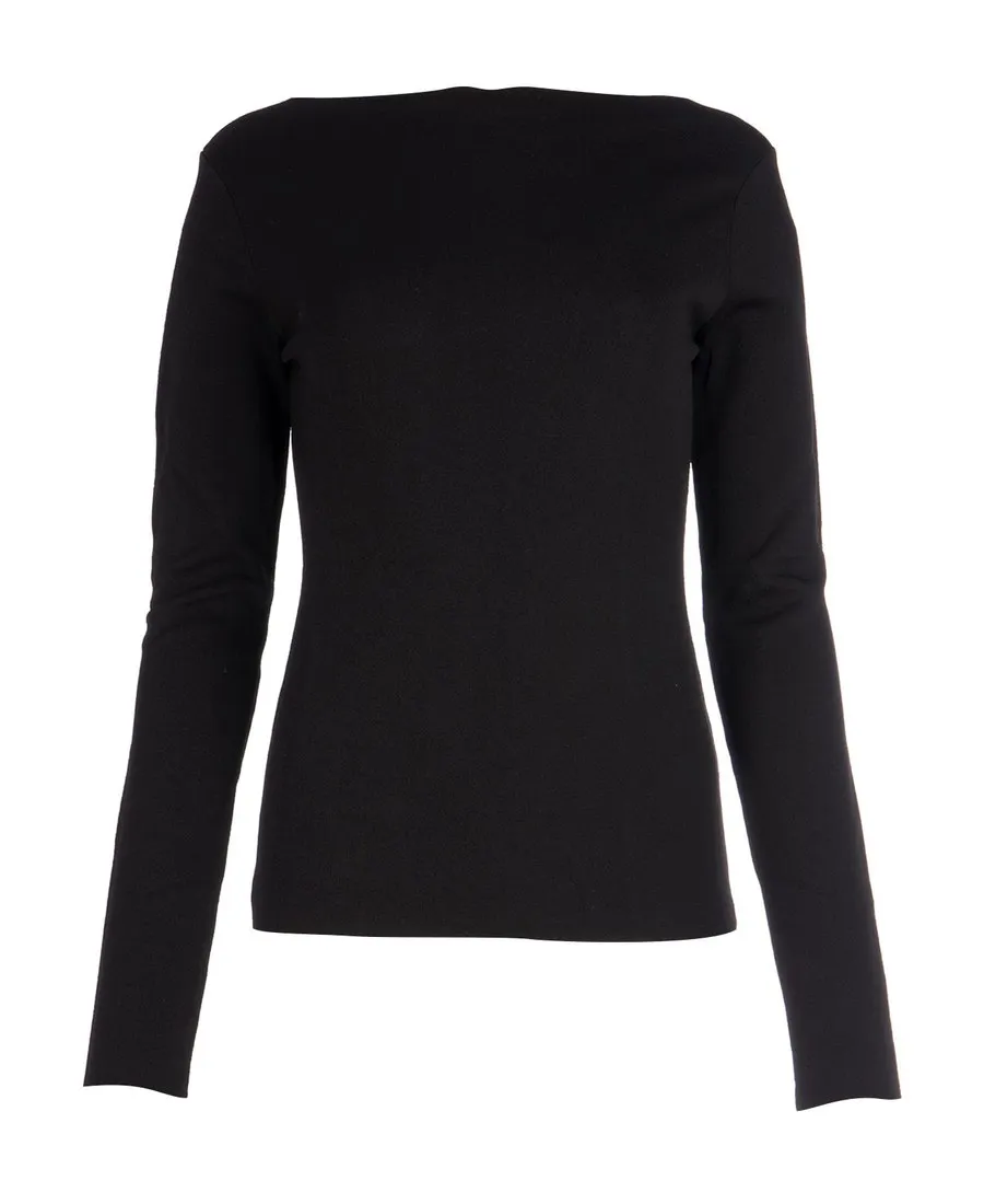Lace Back Sweater