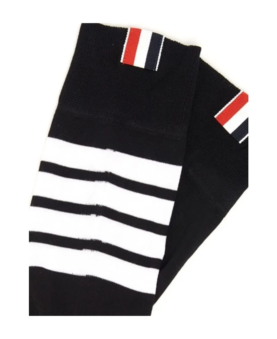 Thom Browne 4-Bar Striped Socks