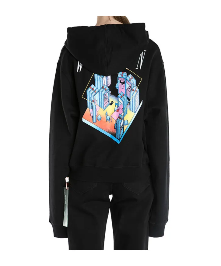 Microenvironment Crop Hoodie