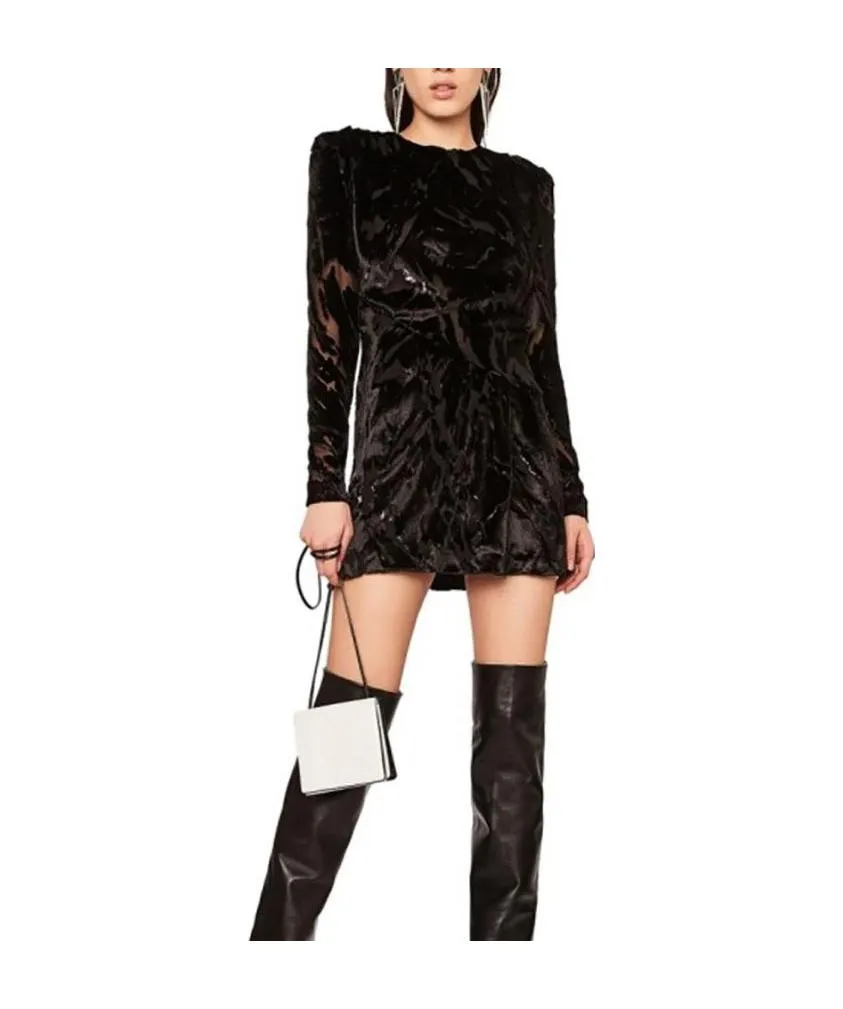 A Word-Necked Dress