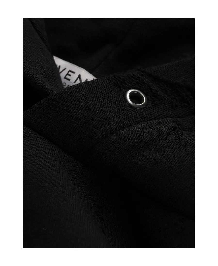 Distressed Logo Hoodie