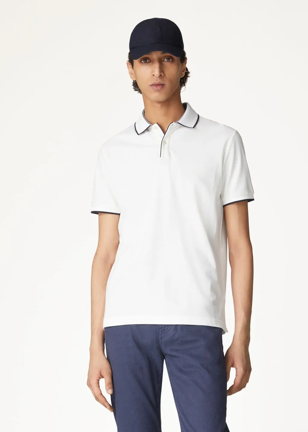 Loro Piana Button Detailed Short-Sleeved Polo Shirt