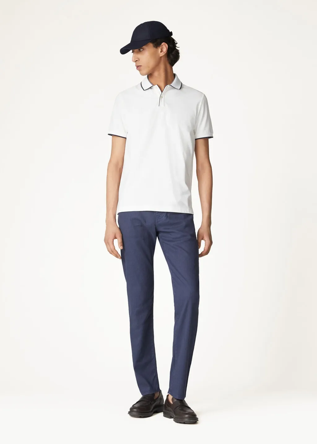 Loro Piana Button Detailed Short-Sleeved Polo Shirt