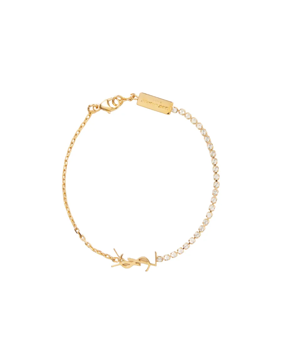 Saint Laurent Cassandre Charm Bracelet