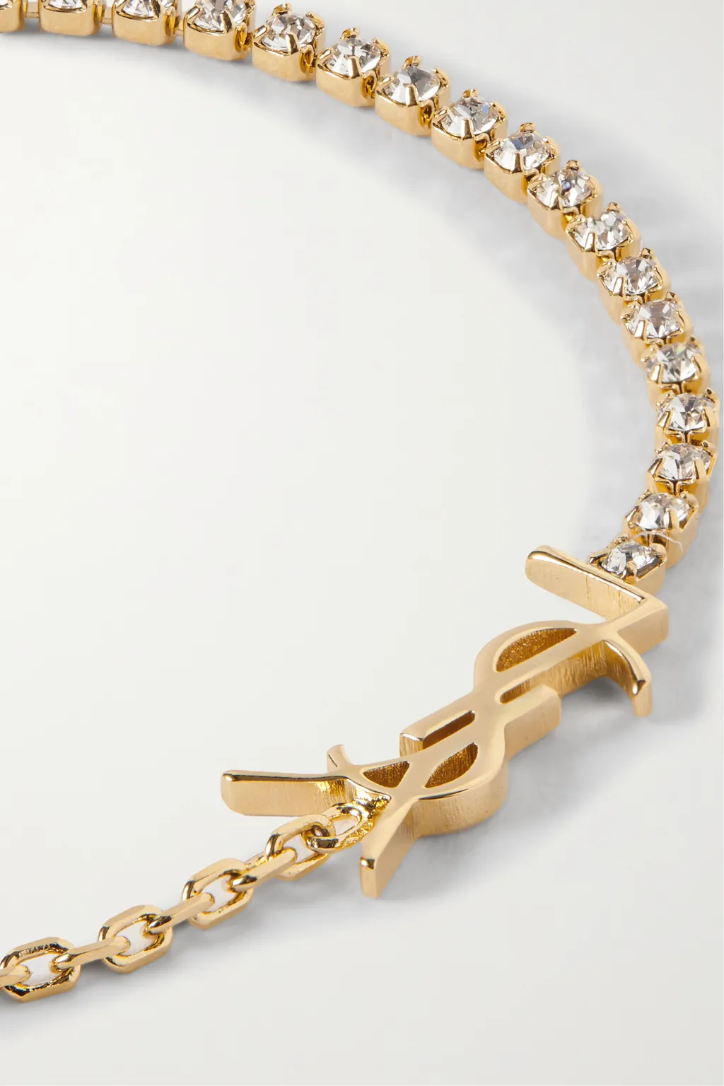 Saint Laurent Cassandre Charm Bracelet