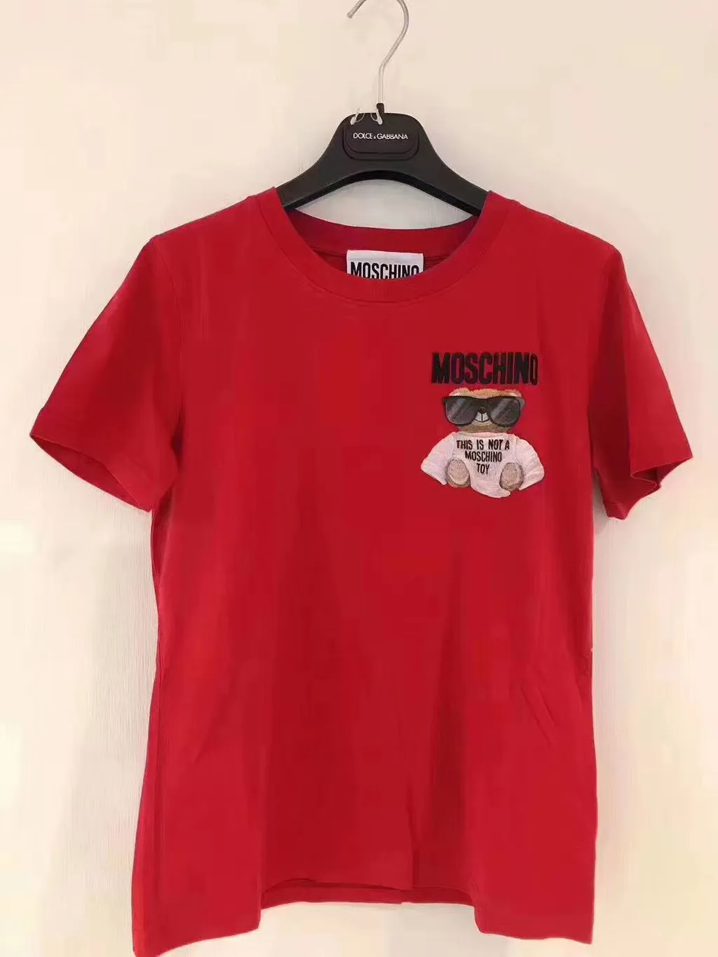 Embroidered Teddy Bear T-Shirt