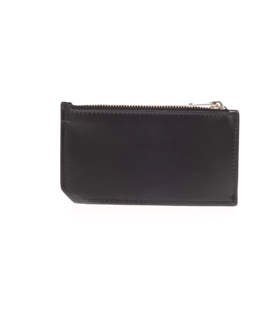 Saint Laurent Tiny Monogram Fragments Zip Card Case