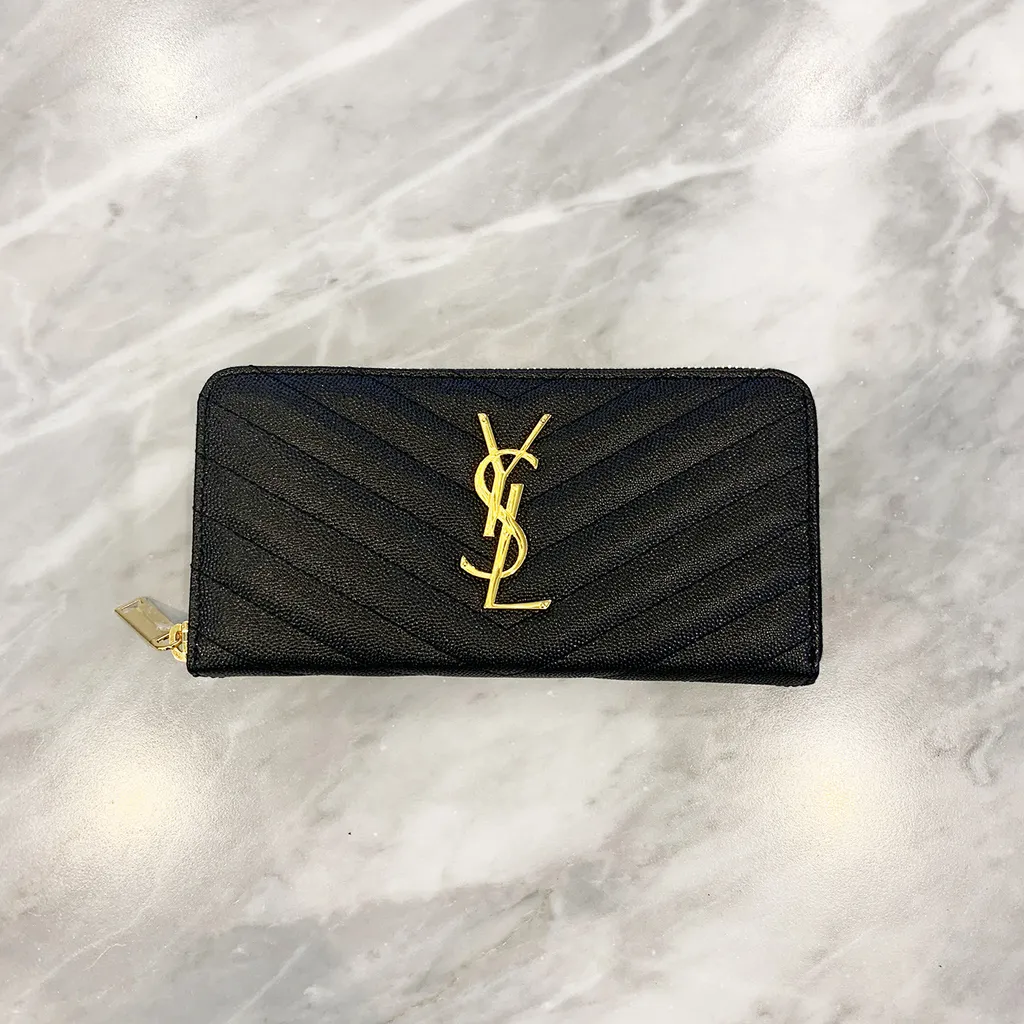 Saint Laurent Cassandre Matelass Wallet