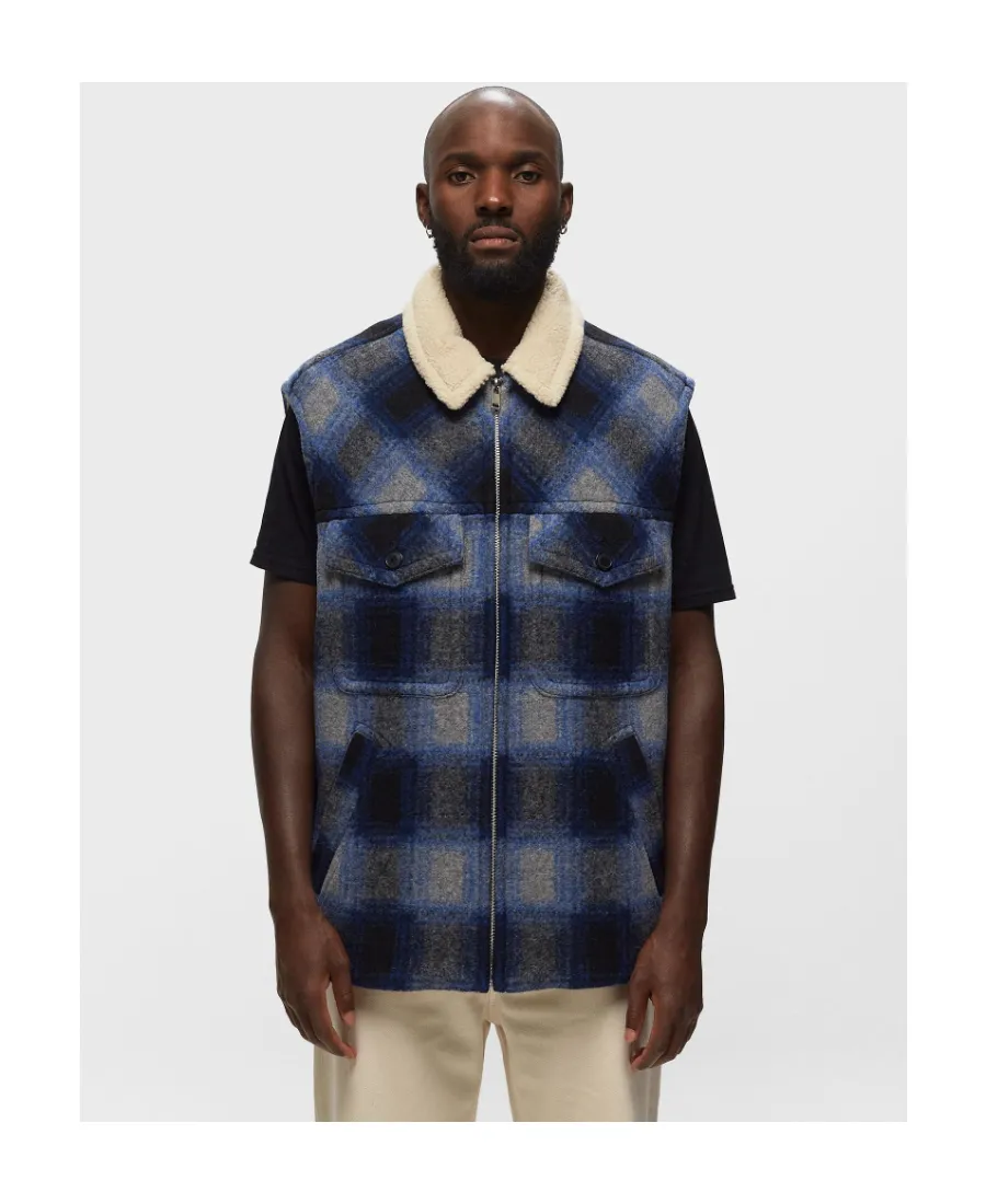 Isabel Marant Plaid Checked Zip-Up Gilet