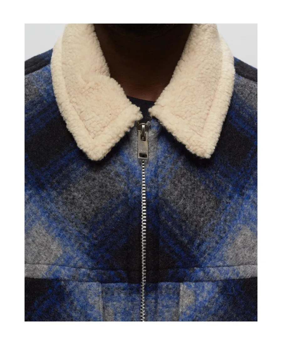 Isabel Marant Plaid Checked Zip-Up Gilet