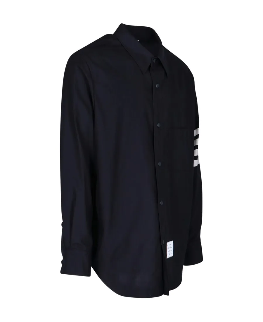 Thom Browne 4-Bar Pocket Shirt