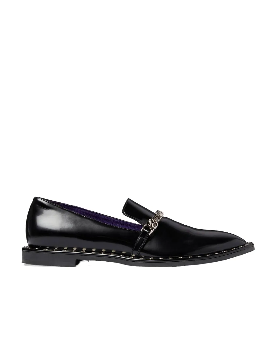 Stella Mccartney Falabella Chain-Linked Slip-On Loafers