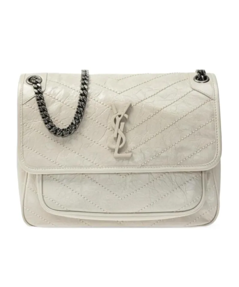 Saint Laurent Niki Chain-Link Medium Shoulder Bag