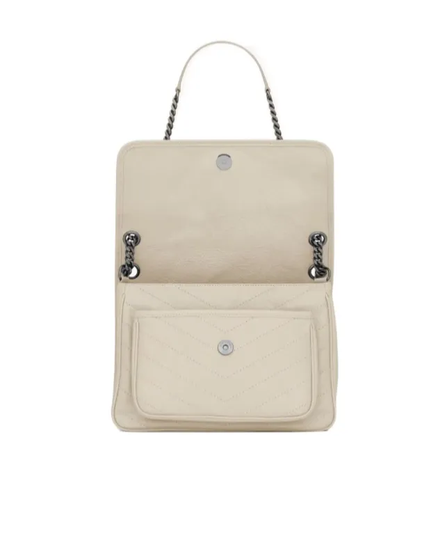 Saint Laurent Niki Chain-Link Medium Shoulder Bag