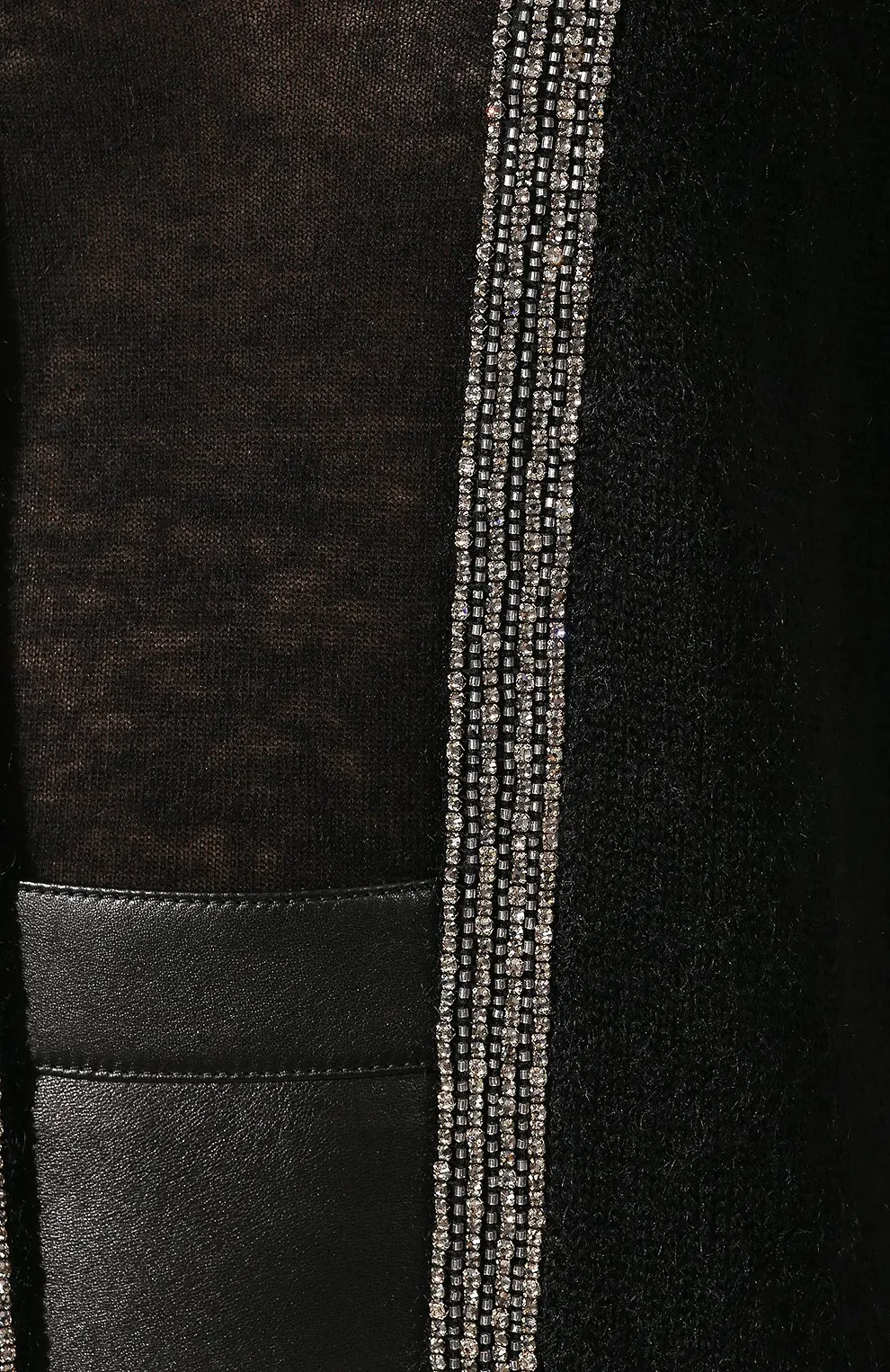 Bead-Embellished Cardigan