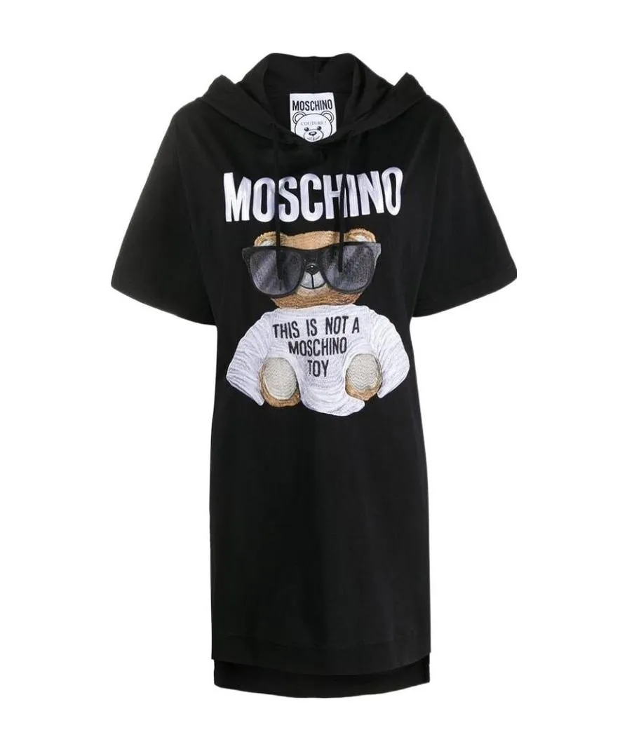Micro Teddy Bear Jersey Dress