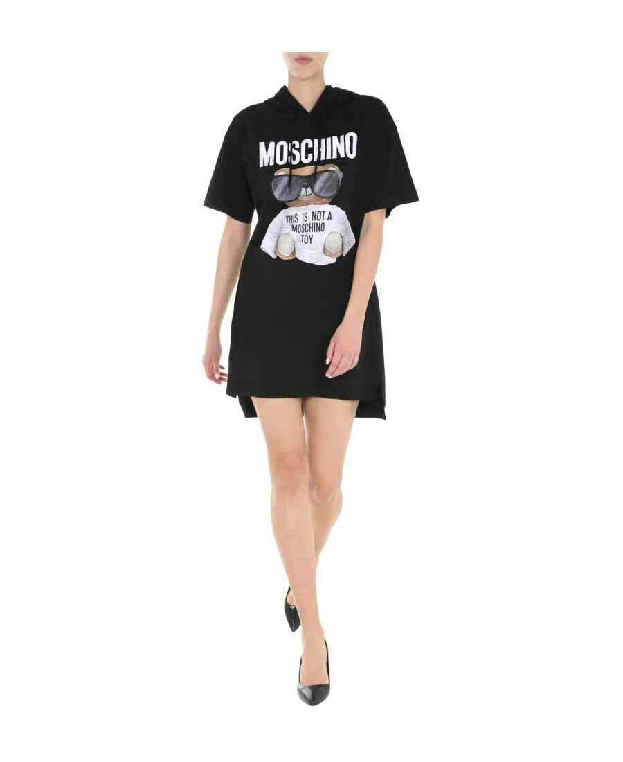 Micro Teddy Bear Jersey Dress