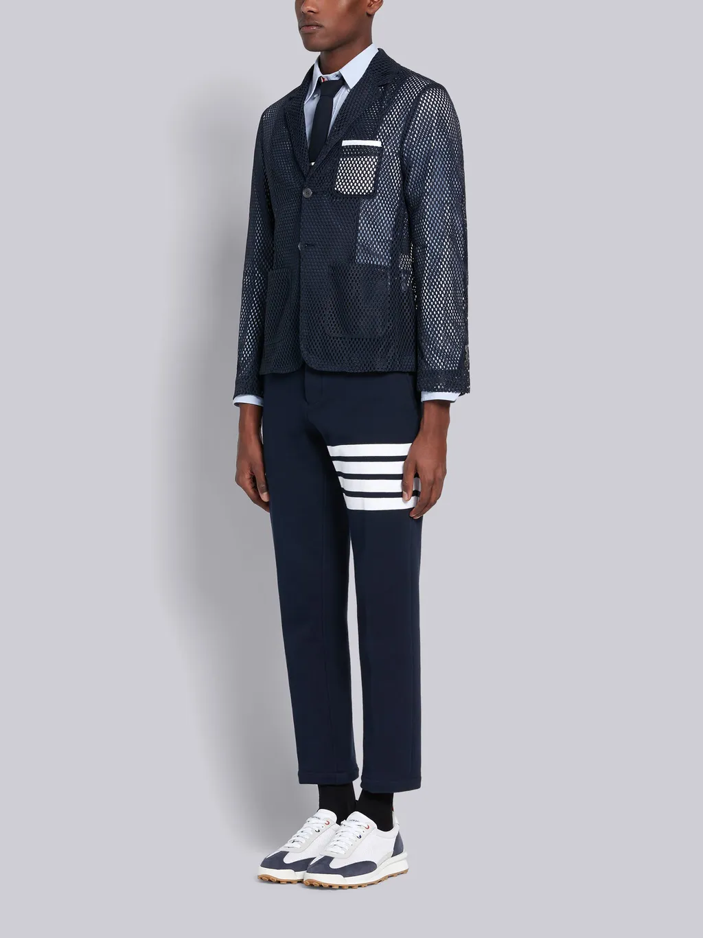Thom Browne Tech Runner Lace-Up Sneakers