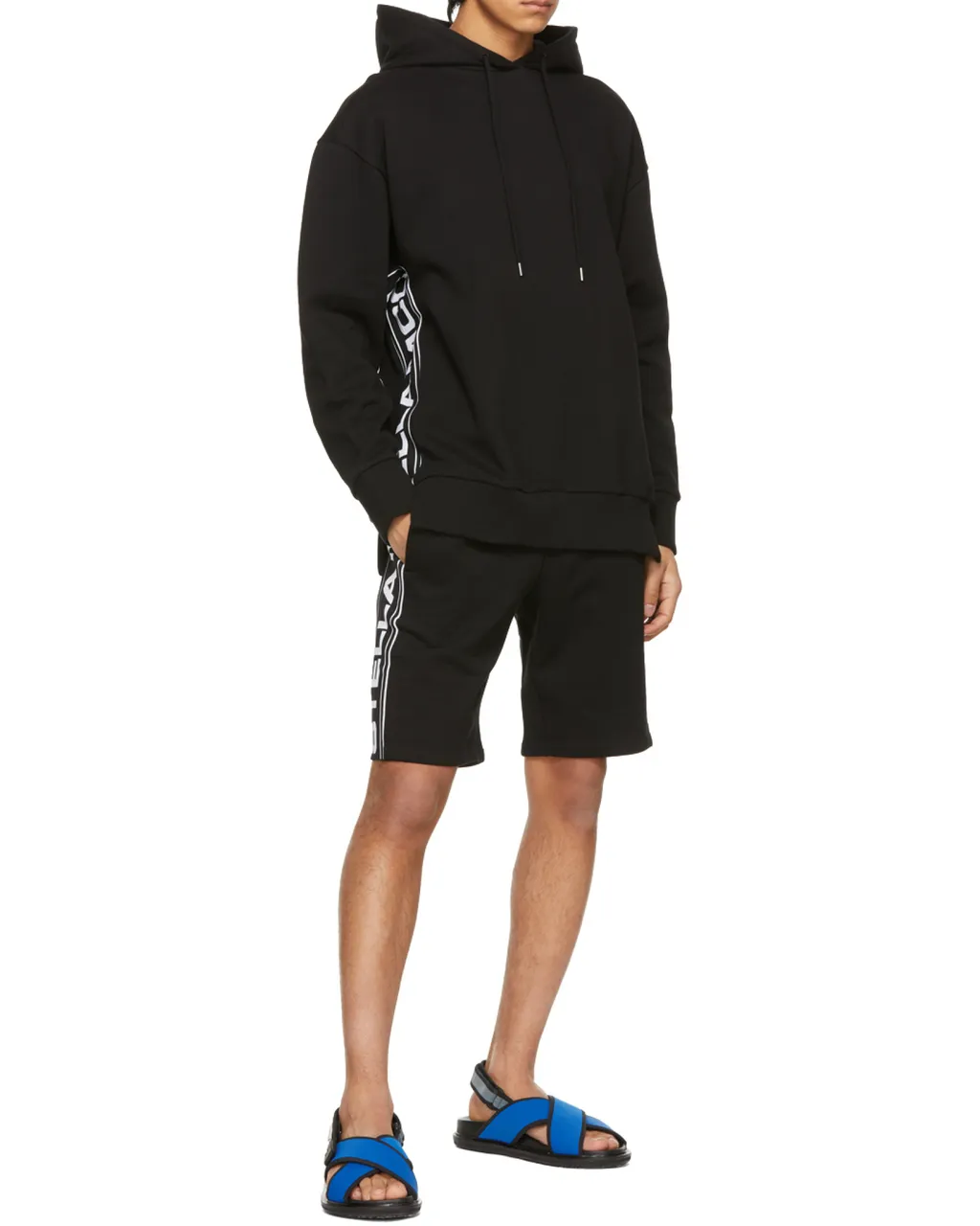 Stella Mccartney Logo Band Detailed Hoodie