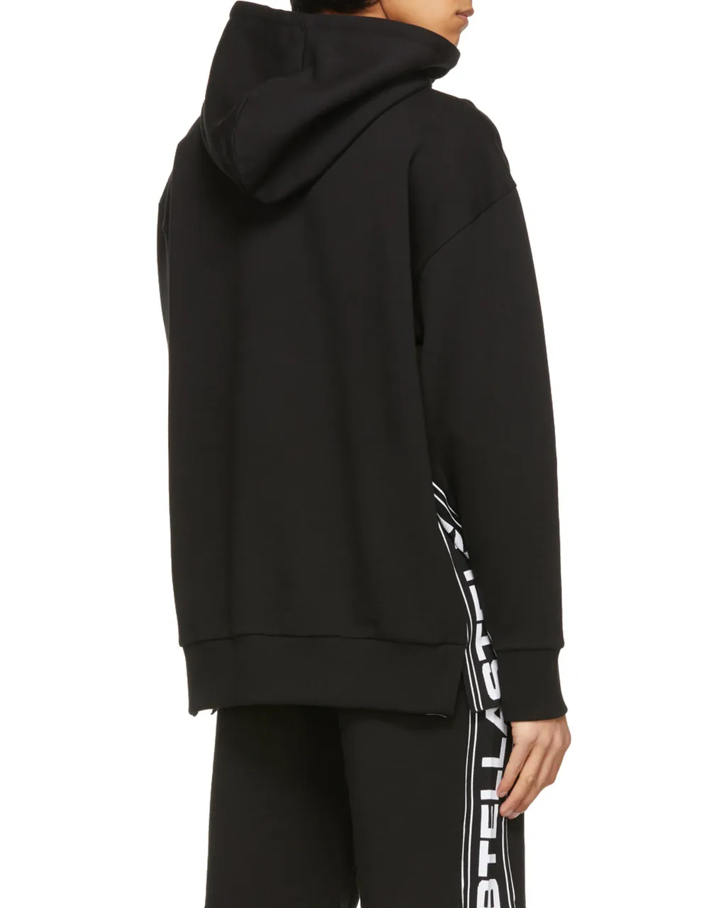 Stella Mccartney Logo Band Detailed Hoodie
