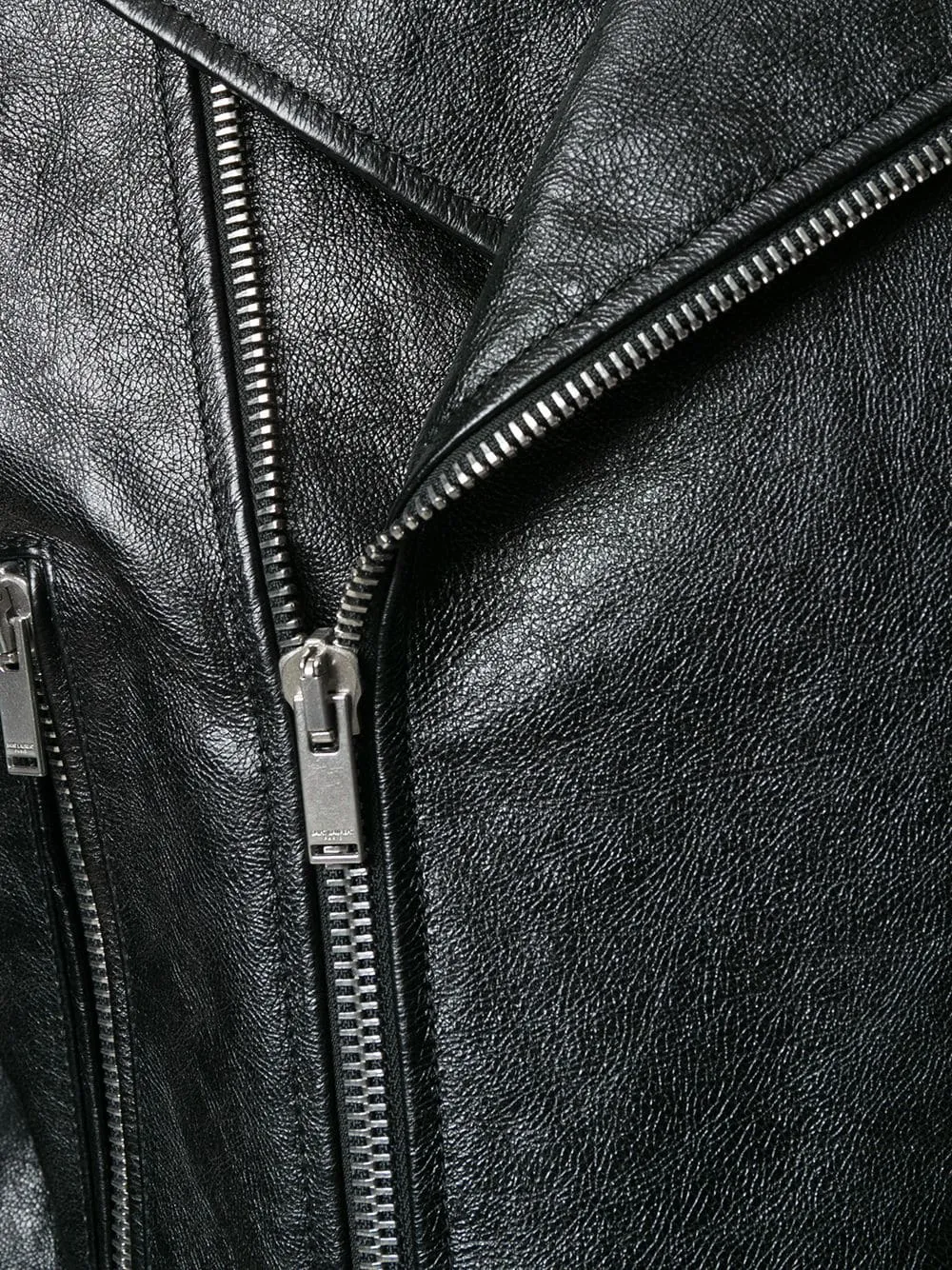 Saint Laurent Long-Sleeved Biker Jacket
